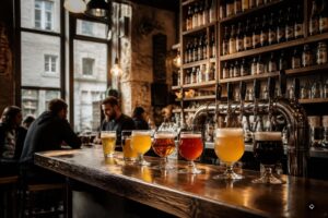 découvrez le meilleur bar à bières à caen et profitez d'une sélection exceptionnelle de bières artisanales et locales. un lieu convivial pour tous les amateurs de bière !